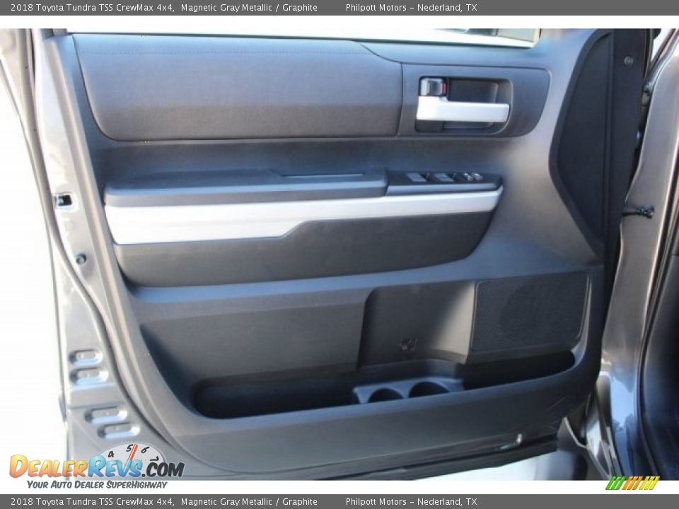 2018 Toyota Tundra TSS CrewMax 4x4 Magnetic Gray Metallic / Graphite Photo #8