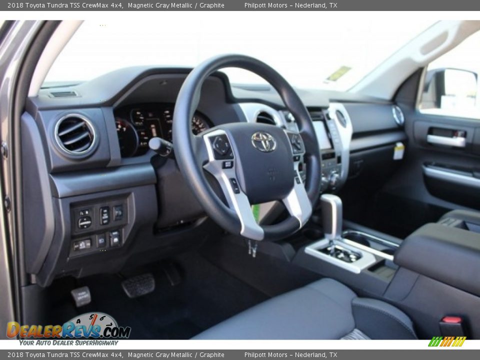 2018 Toyota Tundra TSS CrewMax 4x4 Magnetic Gray Metallic / Graphite Photo #9