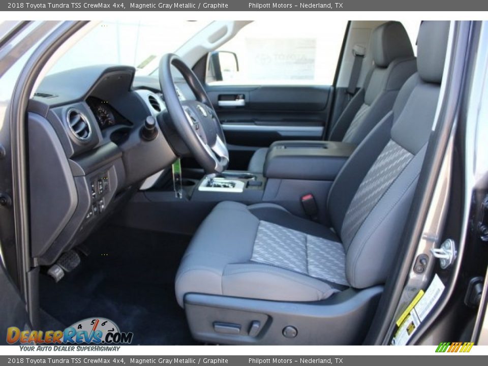 2018 Toyota Tundra TSS CrewMax 4x4 Magnetic Gray Metallic / Graphite Photo #10