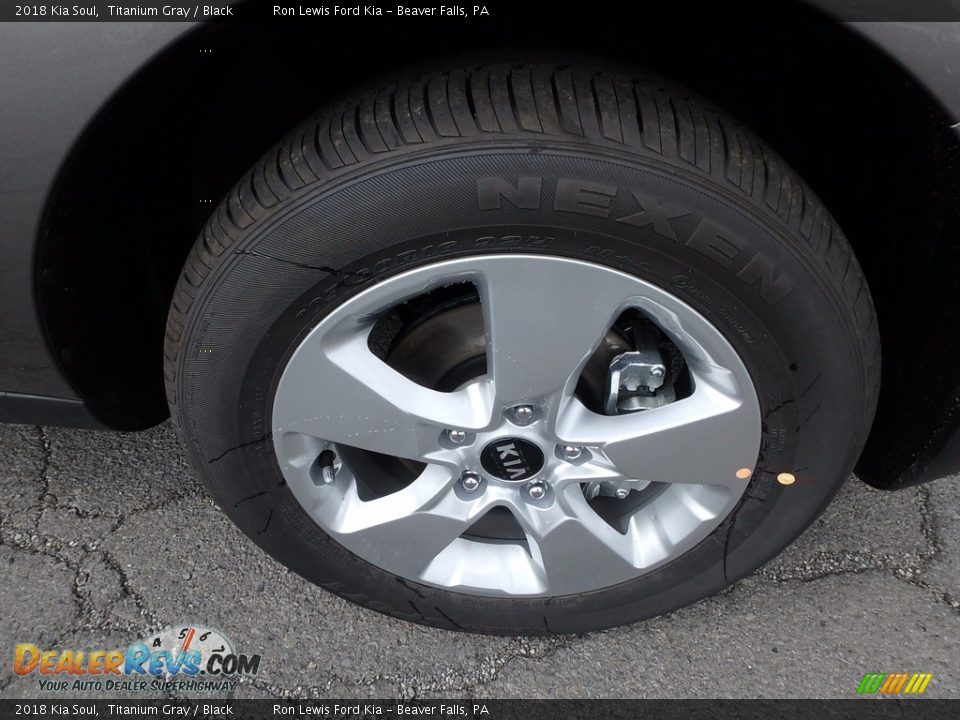 2018 Kia Soul Titanium Gray / Black Photo #10