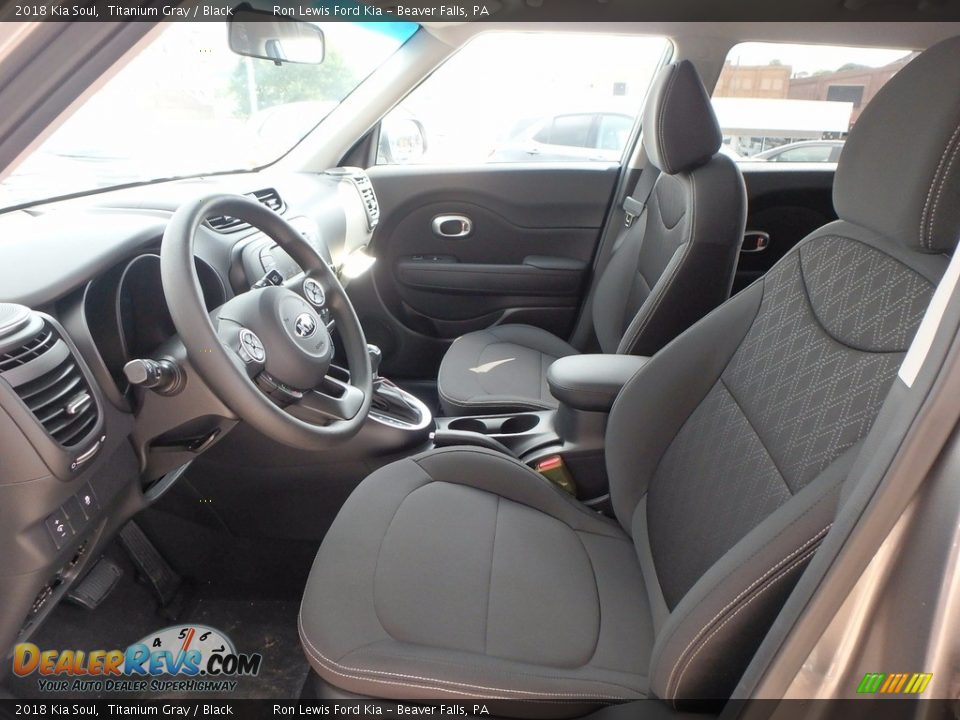 Black Interior - 2018 Kia Soul  Photo #11