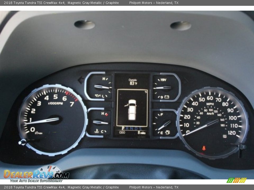 2018 Toyota Tundra TSS CrewMax 4x4 Magnetic Gray Metallic / Graphite Photo #18