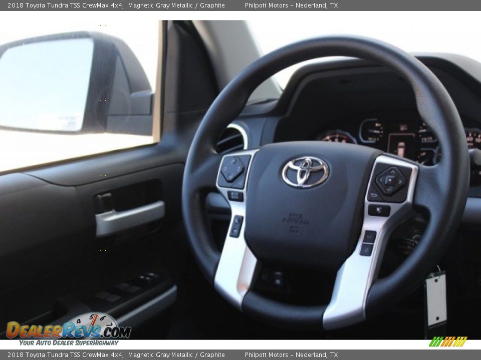 2018 Toyota Tundra TSS CrewMax 4x4 Magnetic Gray Metallic / Graphite Photo #23