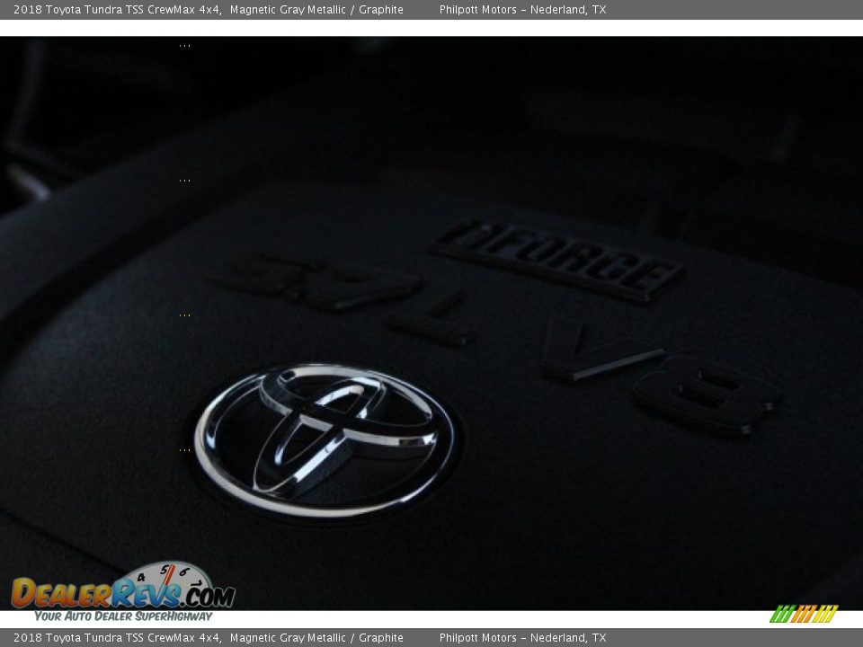 2018 Toyota Tundra TSS CrewMax 4x4 Magnetic Gray Metallic / Graphite Photo #26