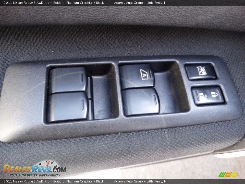 2011 Nissan Rogue S AWD Krom Edition Platinum Graphite / Black Photo #9