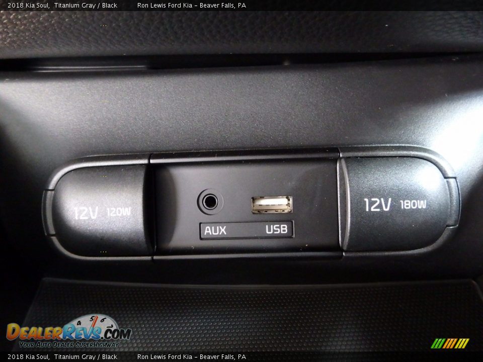 2018 Kia Soul Titanium Gray / Black Photo #19