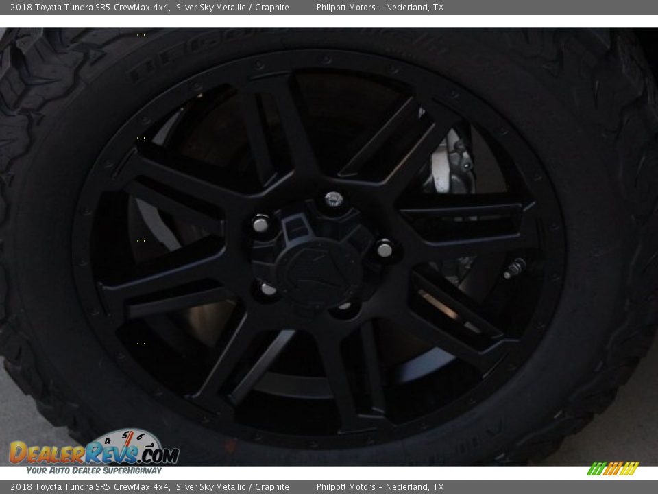 2018 Toyota Tundra SR5 CrewMax 4x4 Silver Sky Metallic / Graphite Photo #5