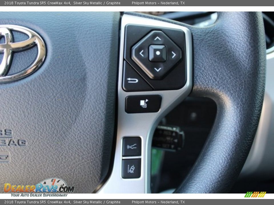 Controls of 2018 Toyota Tundra SR5 CrewMax 4x4 Photo #14
