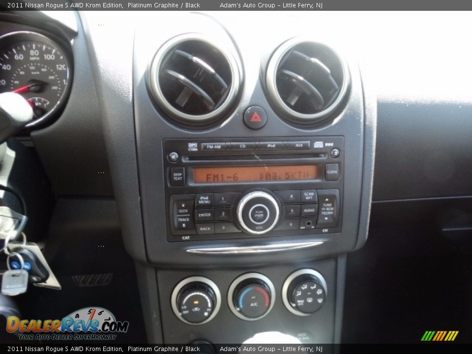2011 Nissan Rogue S AWD Krom Edition Platinum Graphite / Black Photo #21