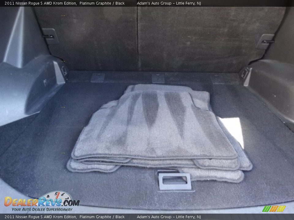 2011 Nissan Rogue S AWD Krom Edition Platinum Graphite / Black Photo #25