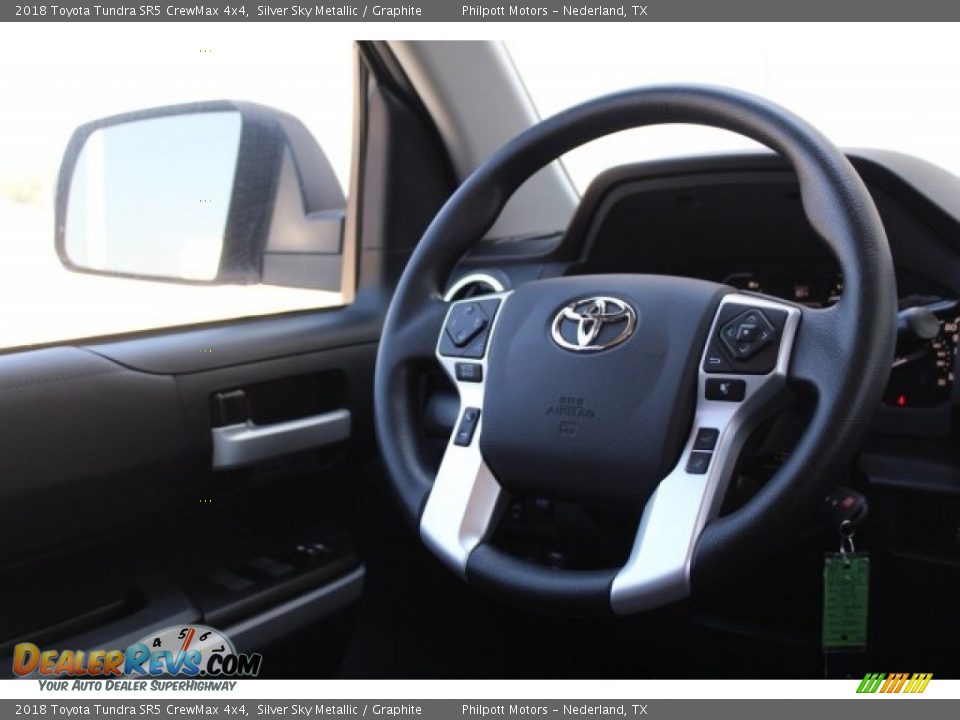 2018 Toyota Tundra SR5 CrewMax 4x4 Silver Sky Metallic / Graphite Photo #20