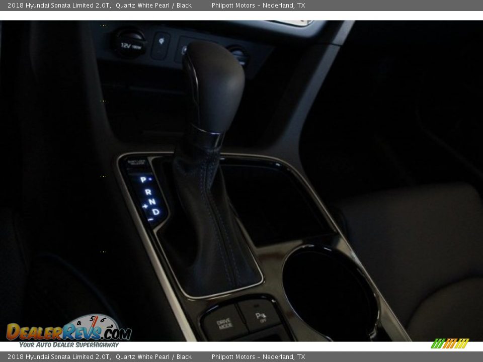 2018 Hyundai Sonata Limited 2.0T Quartz White Pearl / Black Photo #19