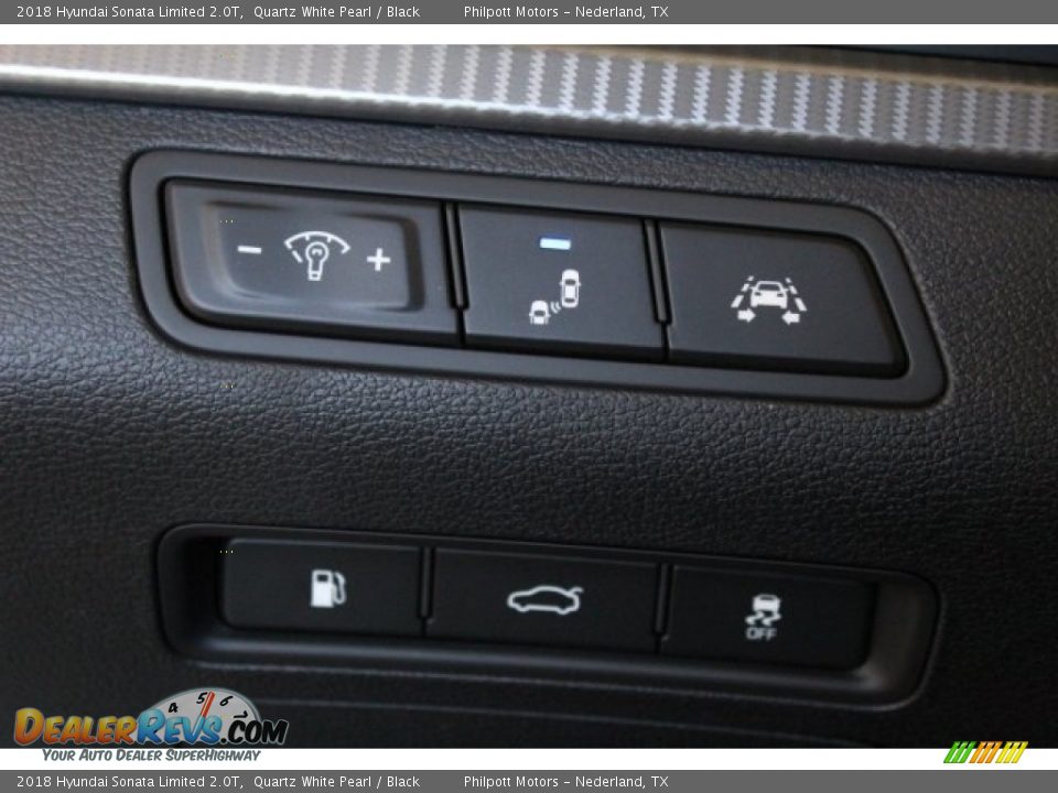 2018 Hyundai Sonata Limited 2.0T Quartz White Pearl / Black Photo #23