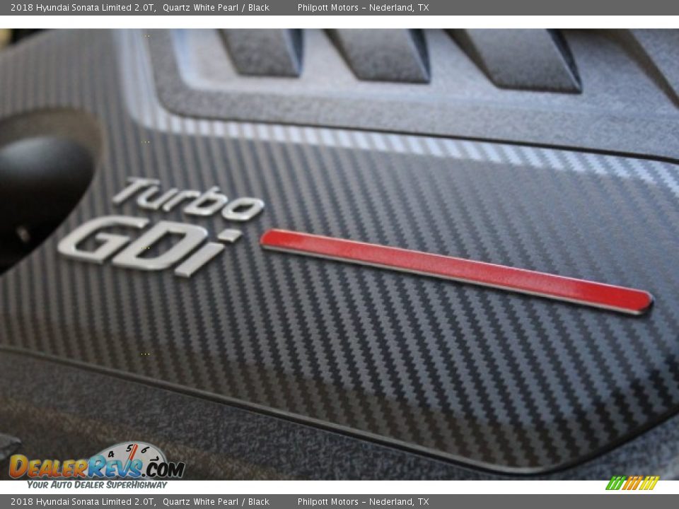 2018 Hyundai Sonata Limited 2.0T Quartz White Pearl / Black Photo #31