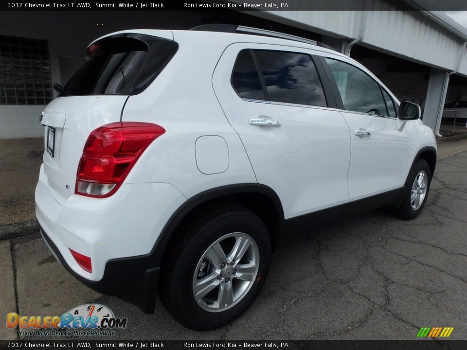2017 Chevrolet Trax LT AWD Summit White / Jet Black Photo #2
