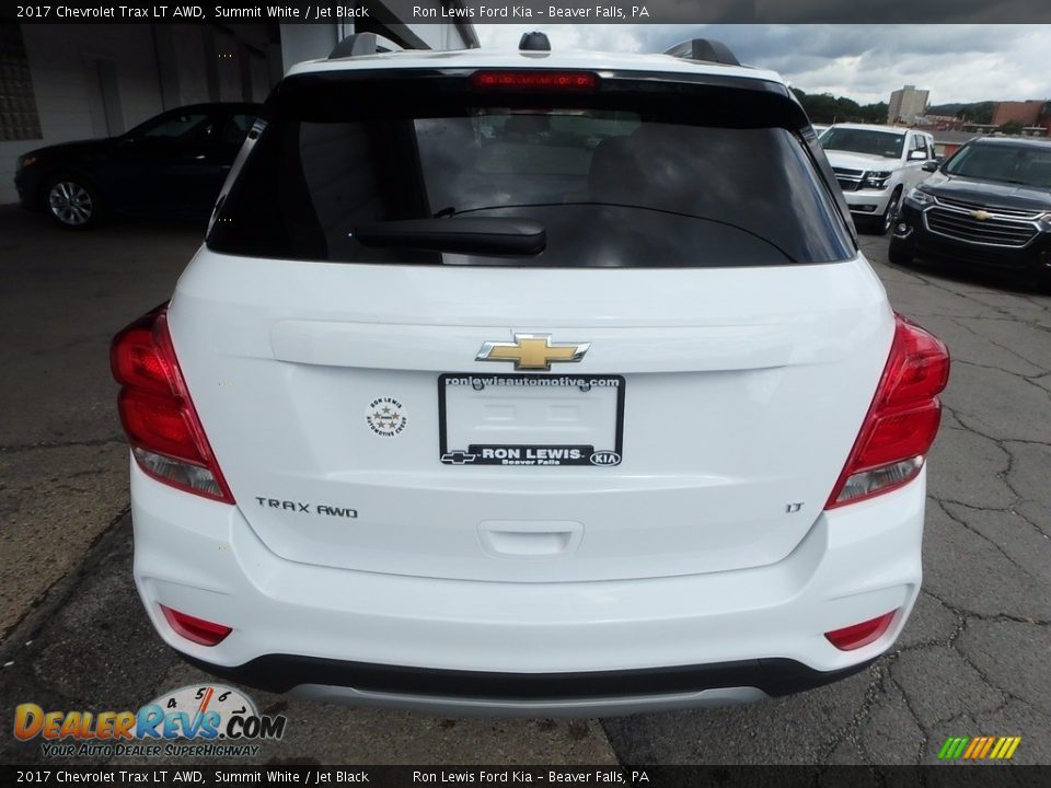 2017 Chevrolet Trax LT AWD Summit White / Jet Black Photo #3