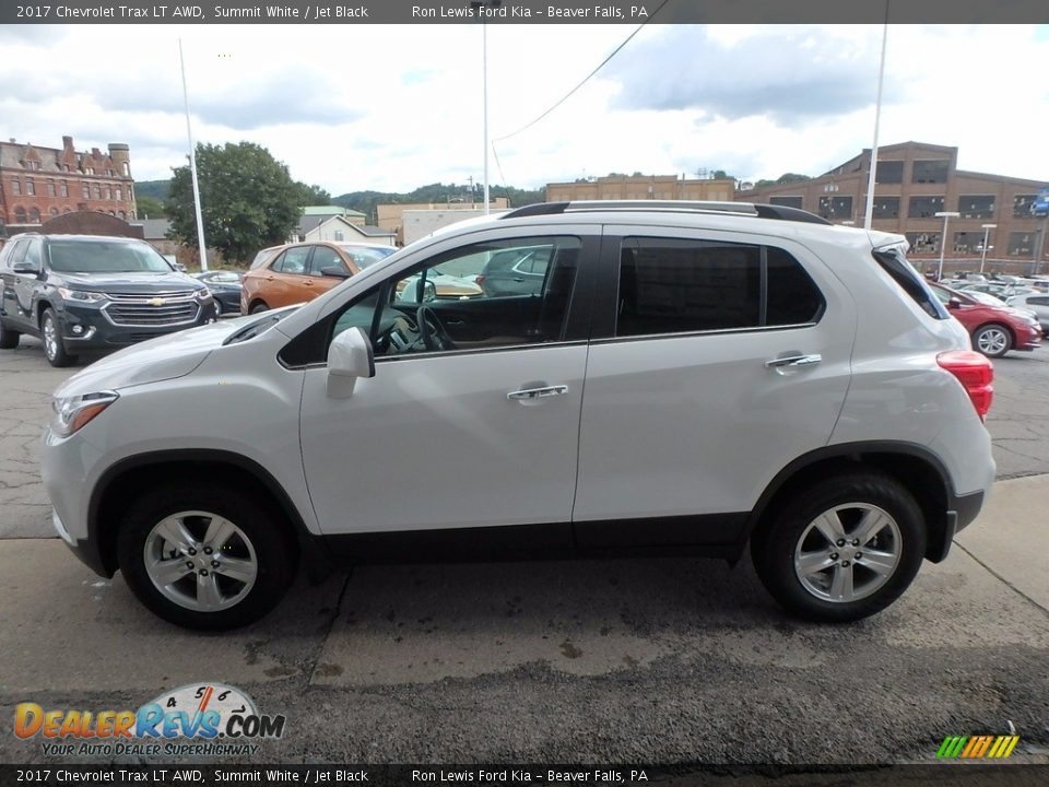 2017 Chevrolet Trax LT AWD Summit White / Jet Black Photo #6