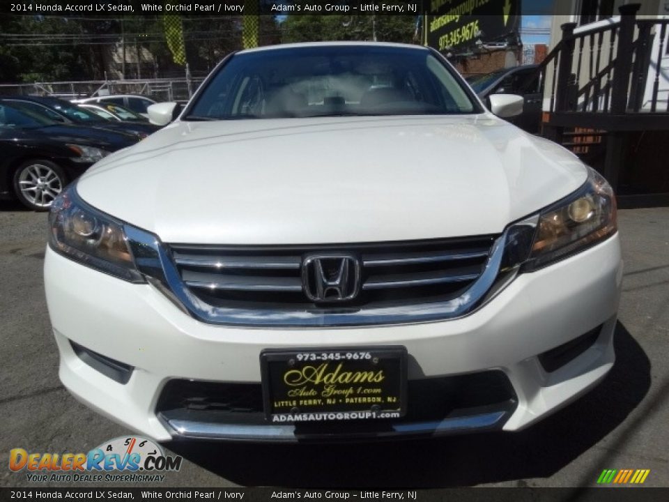 2014 Honda Accord LX Sedan White Orchid Pearl / Ivory Photo #2