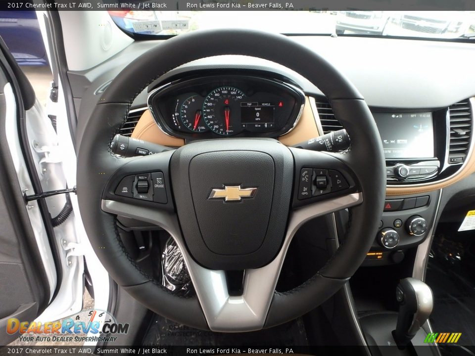 2017 Chevrolet Trax LT AWD Summit White / Jet Black Photo #17