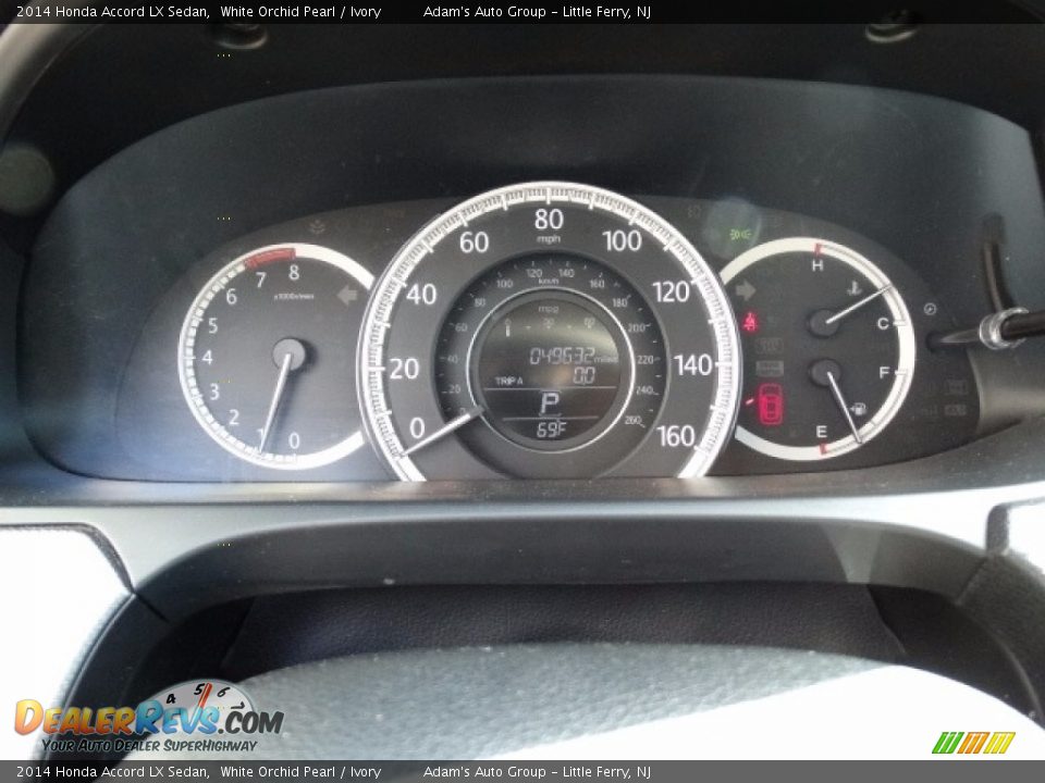 2014 Honda Accord LX Sedan White Orchid Pearl / Ivory Photo #15