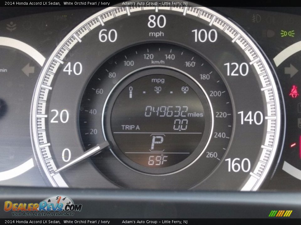 2014 Honda Accord LX Sedan White Orchid Pearl / Ivory Photo #16
