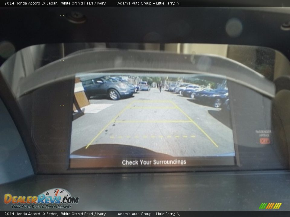 2014 Honda Accord LX Sedan White Orchid Pearl / Ivory Photo #18