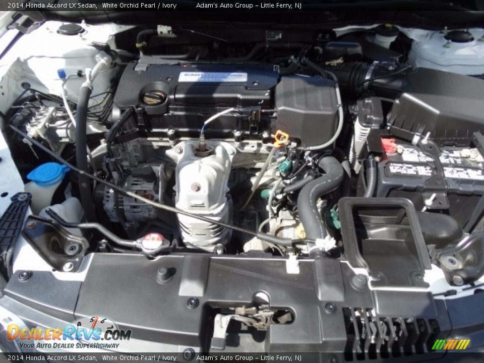 2014 Honda Accord LX Sedan White Orchid Pearl / Ivory Photo #21