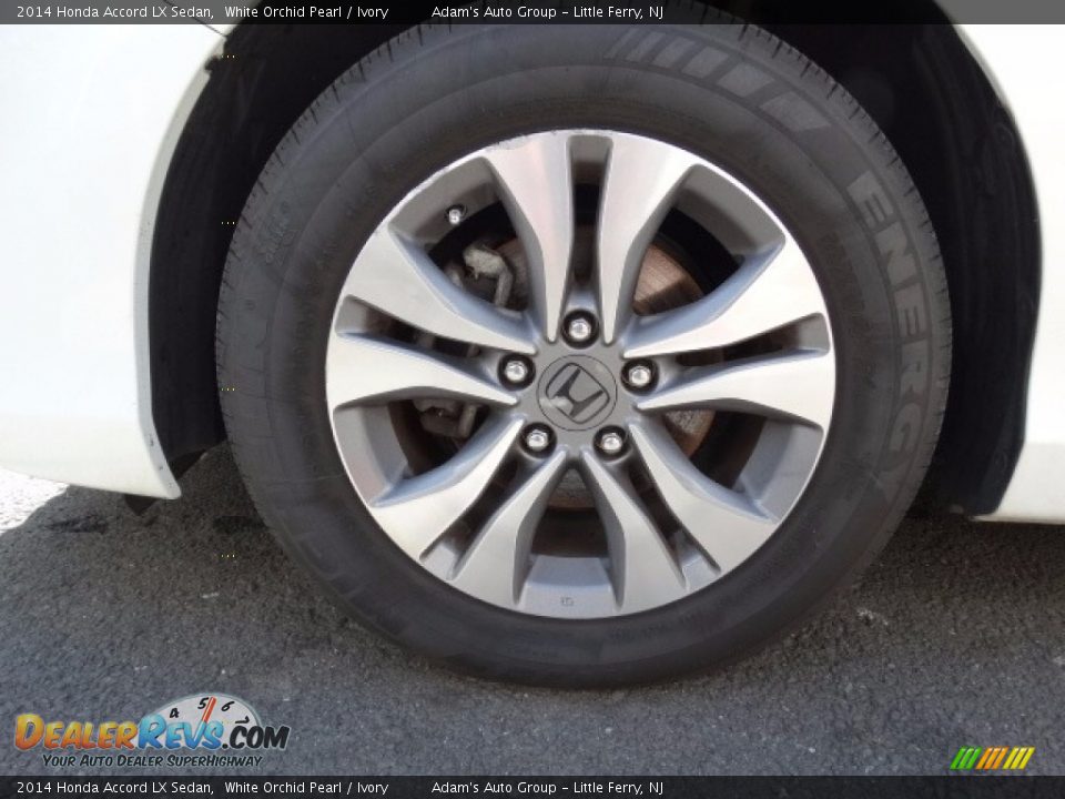 2014 Honda Accord LX Sedan White Orchid Pearl / Ivory Photo #25