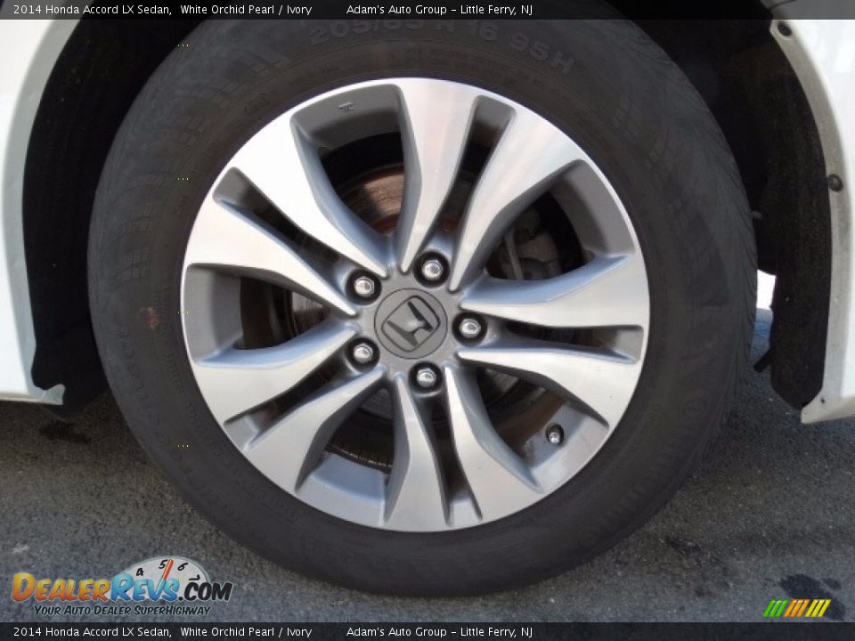 2014 Honda Accord LX Sedan White Orchid Pearl / Ivory Photo #26