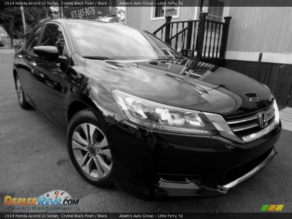 2014 Honda Accord LX Sedan Crystal Black Pearl / Black Photo #1