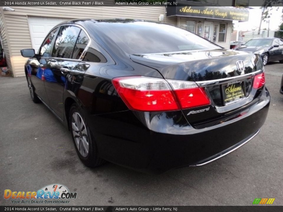 2014 Honda Accord LX Sedan Crystal Black Pearl / Black Photo #4