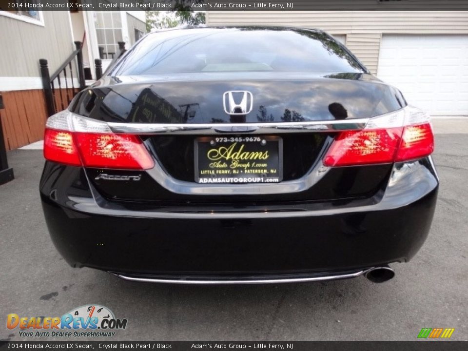 2014 Honda Accord LX Sedan Crystal Black Pearl / Black Photo #5