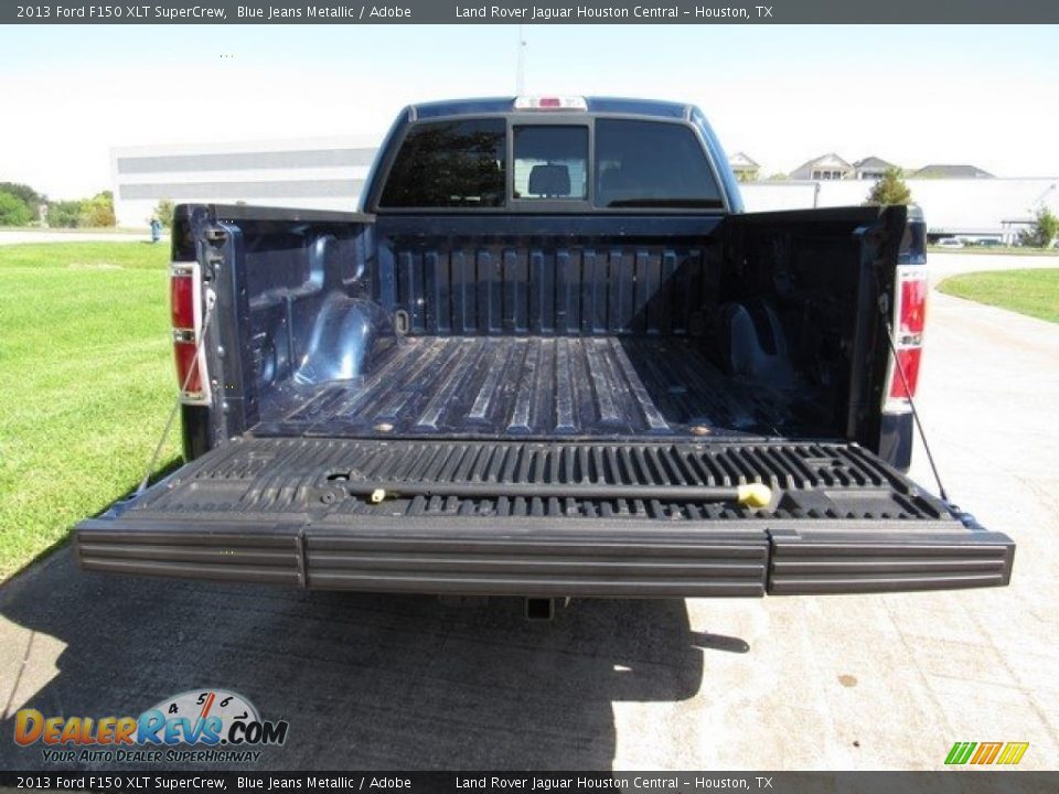 2013 Ford F150 XLT SuperCrew Blue Jeans Metallic / Adobe Photo #9