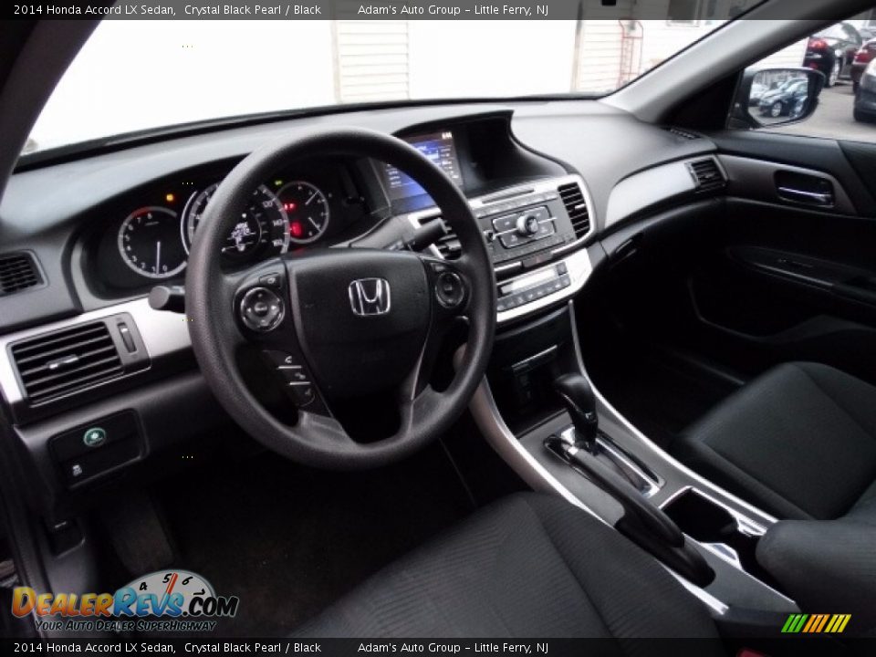 2014 Honda Accord LX Sedan Crystal Black Pearl / Black Photo #10