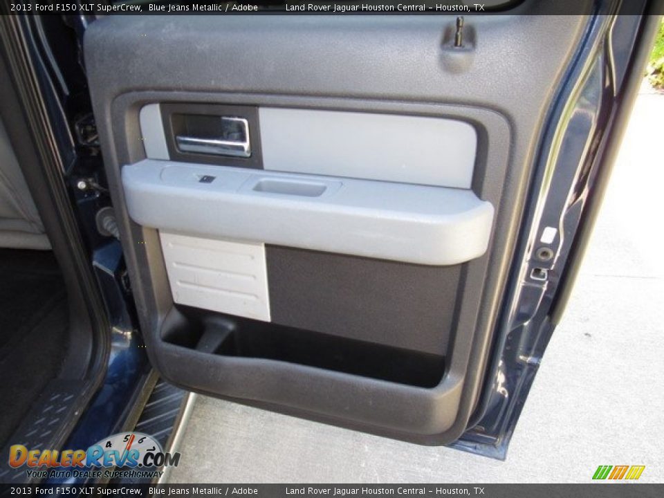 2013 Ford F150 XLT SuperCrew Blue Jeans Metallic / Adobe Photo #19