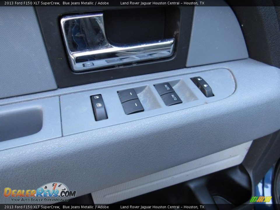 2013 Ford F150 XLT SuperCrew Blue Jeans Metallic / Adobe Photo #22