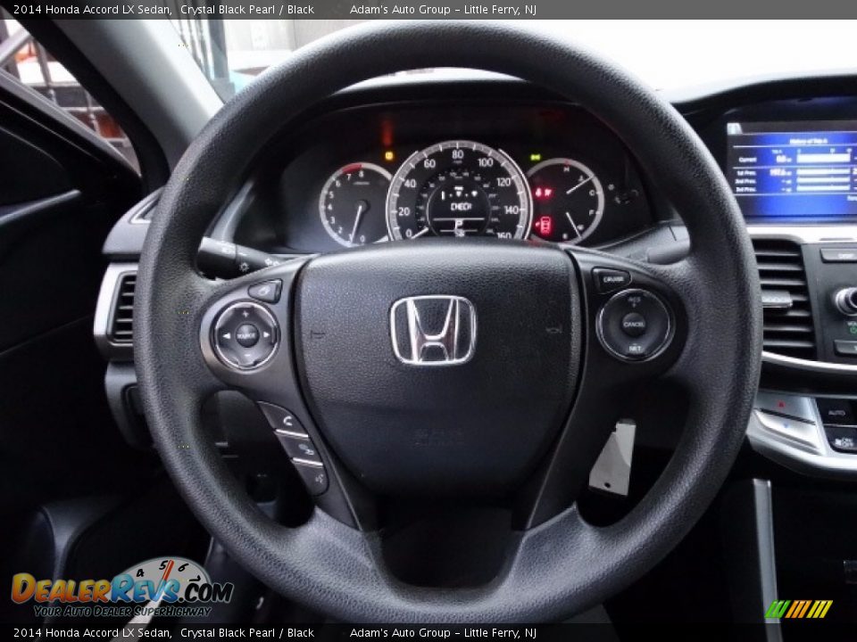 2014 Honda Accord LX Sedan Crystal Black Pearl / Black Photo #18