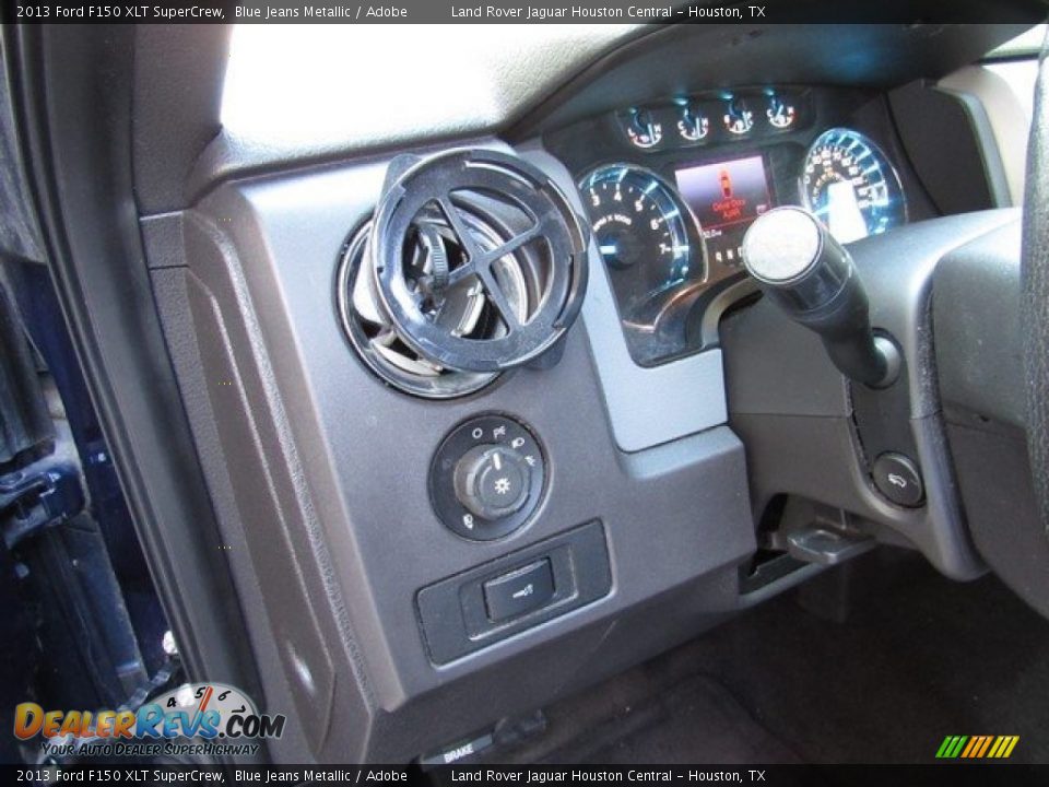 2013 Ford F150 XLT SuperCrew Blue Jeans Metallic / Adobe Photo #24