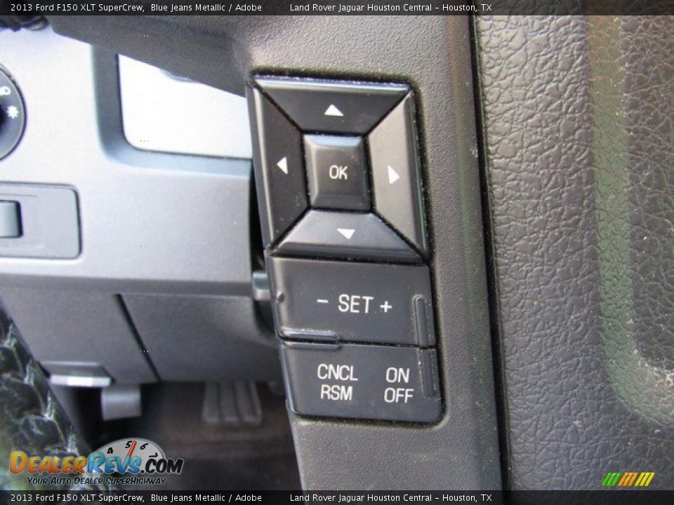 2013 Ford F150 XLT SuperCrew Blue Jeans Metallic / Adobe Photo #25