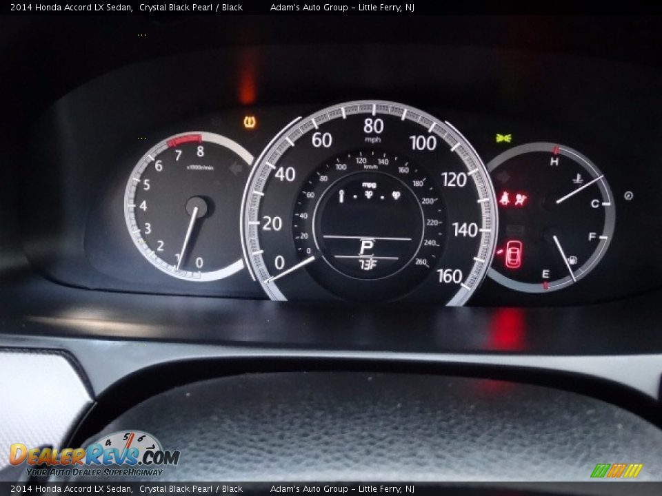 2014 Honda Accord LX Sedan Crystal Black Pearl / Black Photo #21