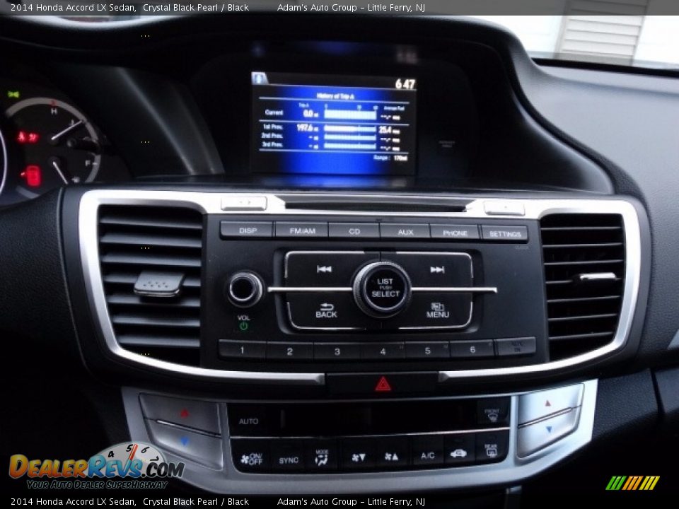 2014 Honda Accord LX Sedan Crystal Black Pearl / Black Photo #22