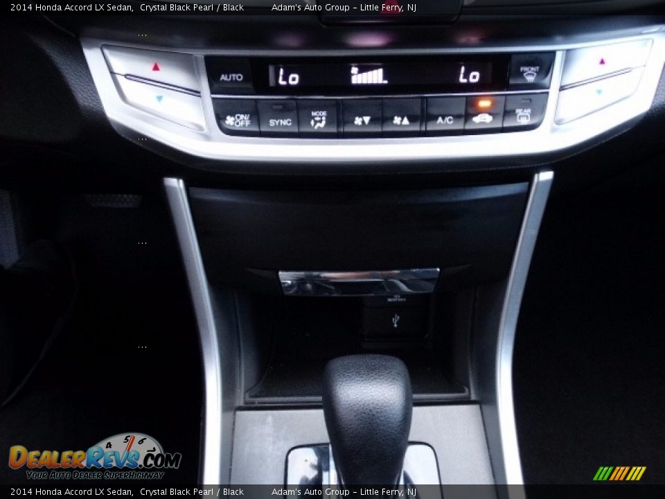 2014 Honda Accord LX Sedan Crystal Black Pearl / Black Photo #23