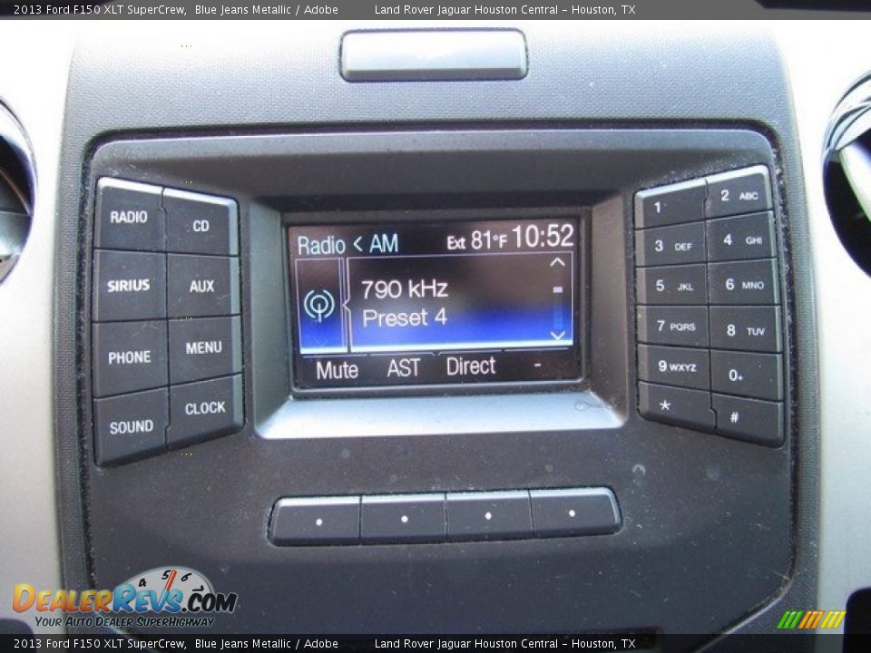 2013 Ford F150 XLT SuperCrew Blue Jeans Metallic / Adobe Photo #28