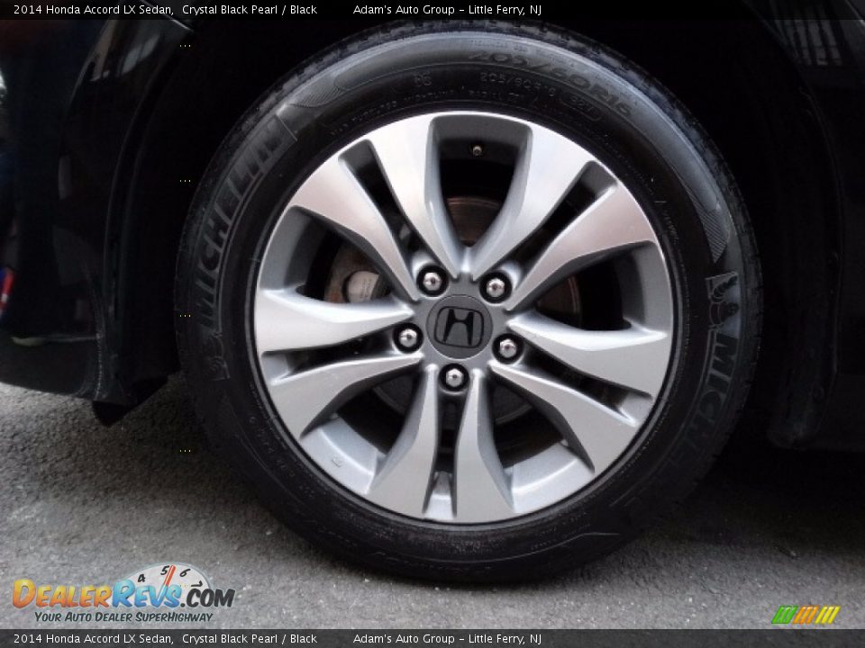 2014 Honda Accord LX Sedan Crystal Black Pearl / Black Photo #25