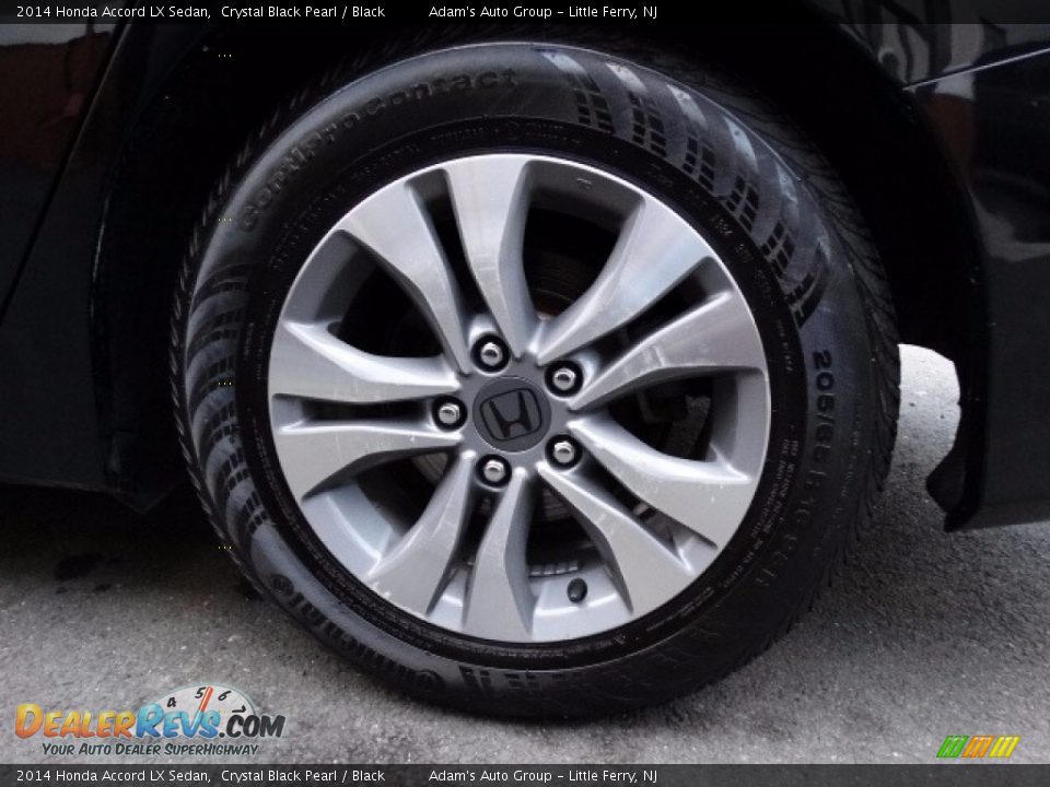 2014 Honda Accord LX Sedan Crystal Black Pearl / Black Photo #26