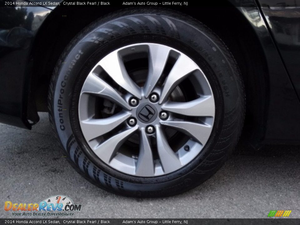 2014 Honda Accord LX Sedan Crystal Black Pearl / Black Photo #27