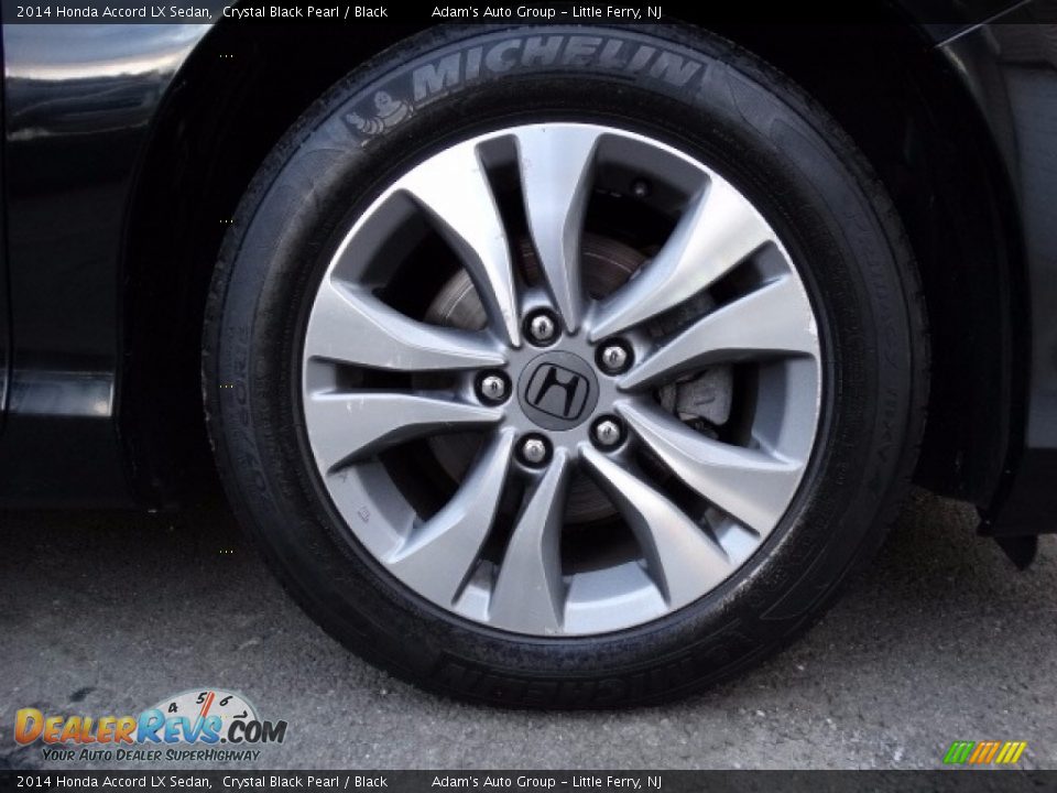 2014 Honda Accord LX Sedan Crystal Black Pearl / Black Photo #28