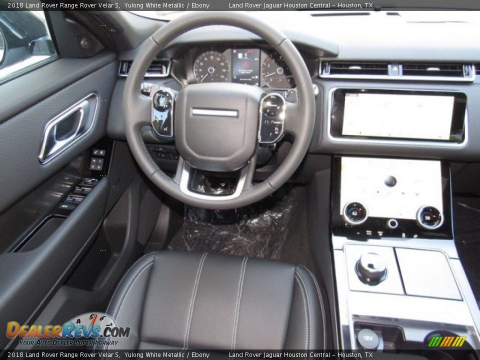 2018 Land Rover Range Rover Velar S Yulong White Metallic / Ebony Photo #13
