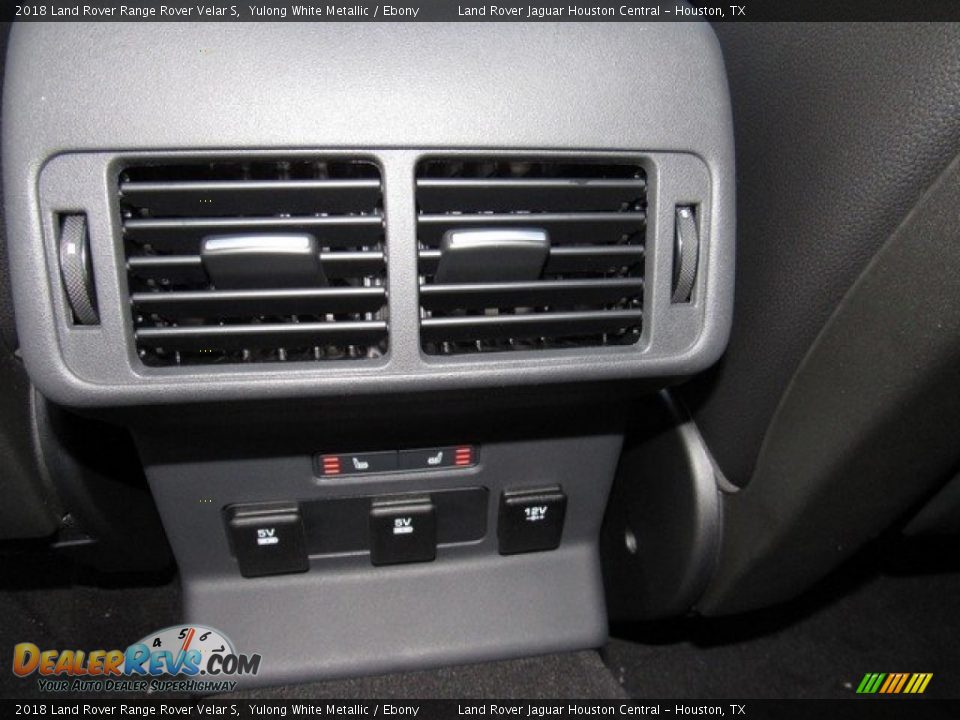 2018 Land Rover Range Rover Velar S Yulong White Metallic / Ebony Photo #15
