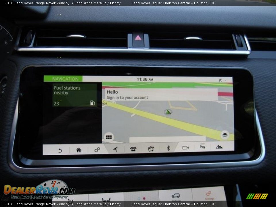 Navigation of 2018 Land Rover Range Rover Velar S Photo #20